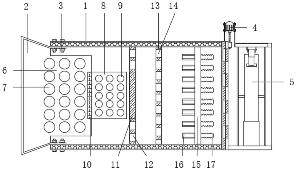 Indoor noise reducer for ocean passenger ship