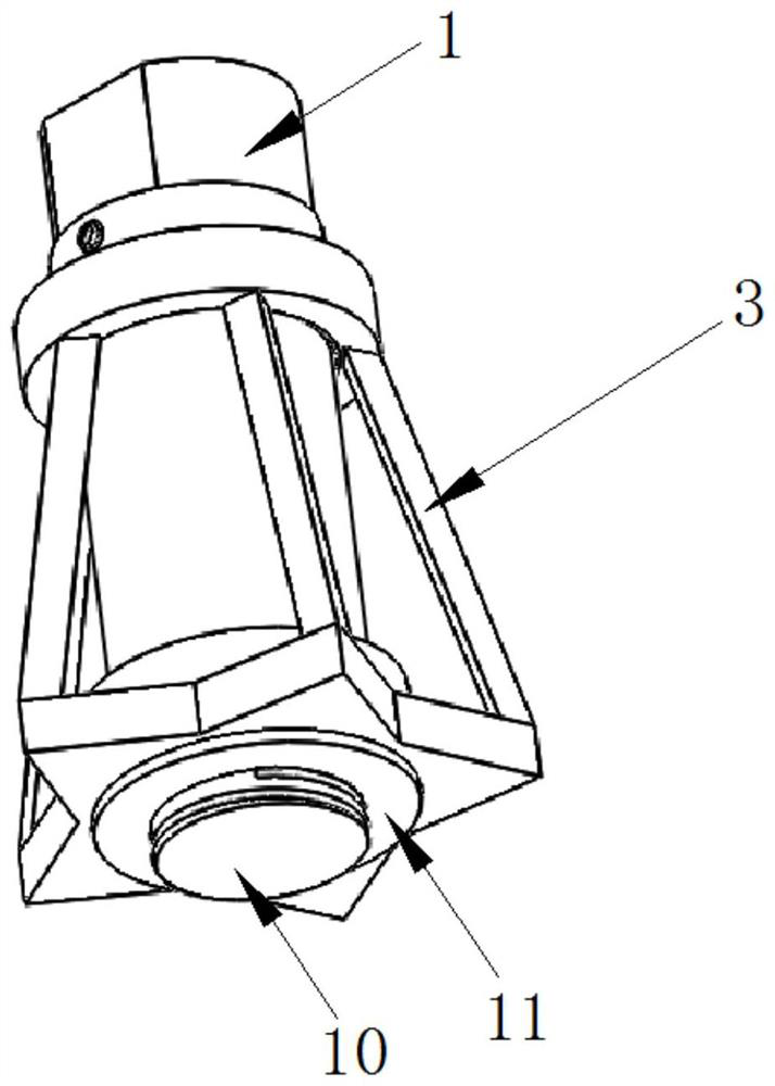 A device and method for friction stir welding radial additive manufacturing