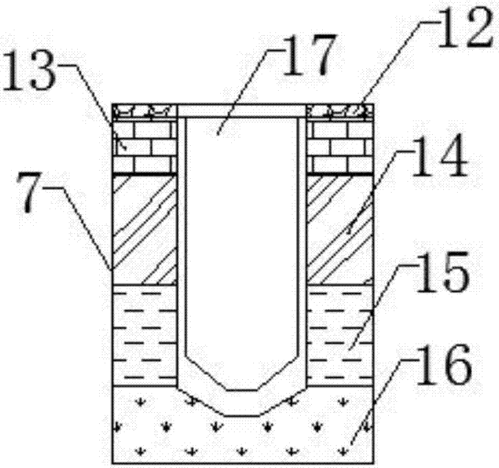 Tea set with water tank water detecting mechanism