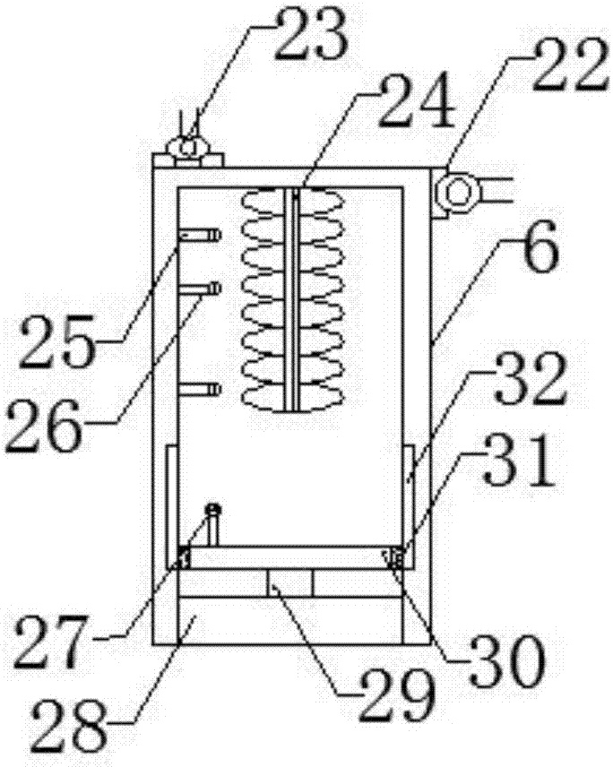 Tea set with water tank water detecting mechanism