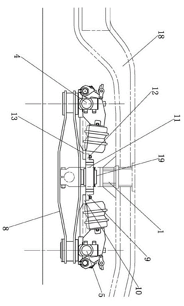 Semi-trailer with accurate steering function