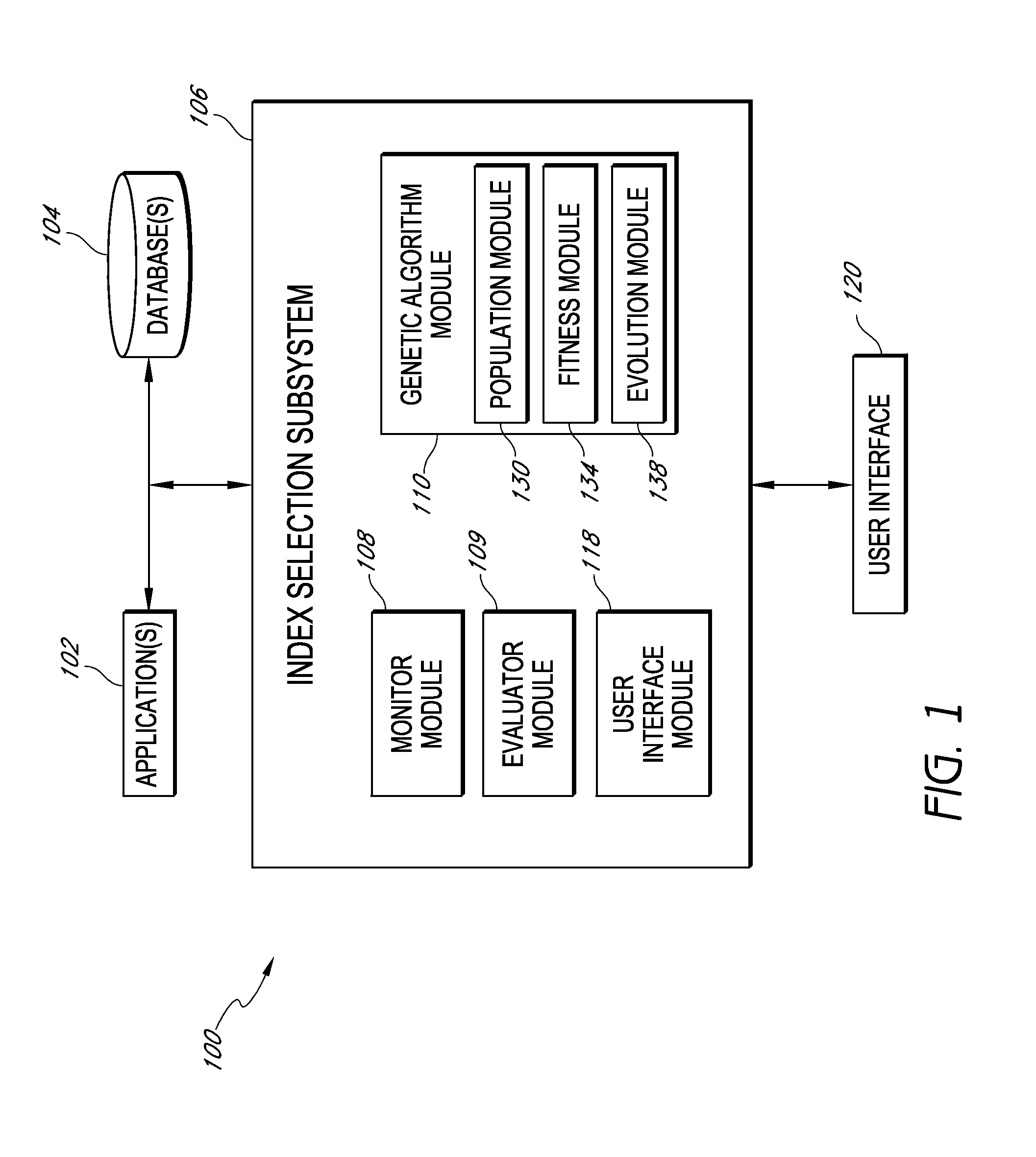 Systems and methods for index selection in collections of data