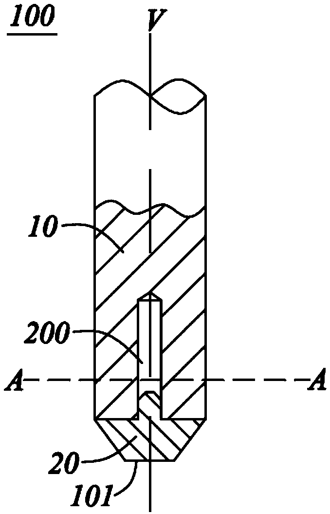 Valve needle and hot runner system with same