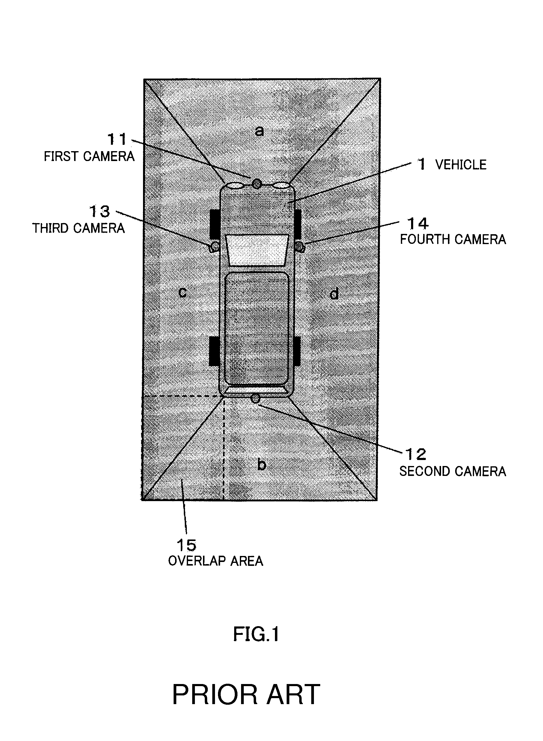 Driving support display device