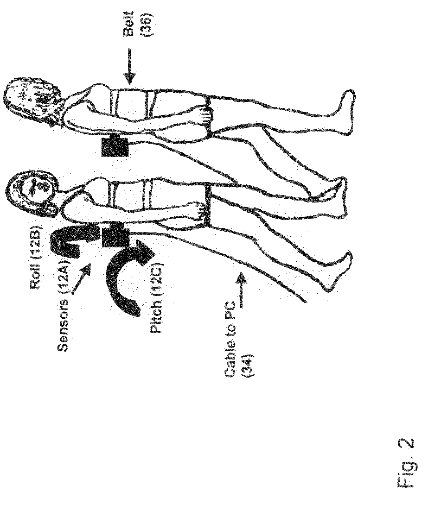 System and Method for Providing Body Sway Feedback to a Body of a Subject