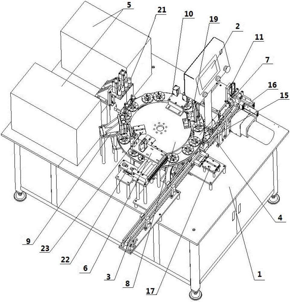 Automatic welding manifold integrated machine