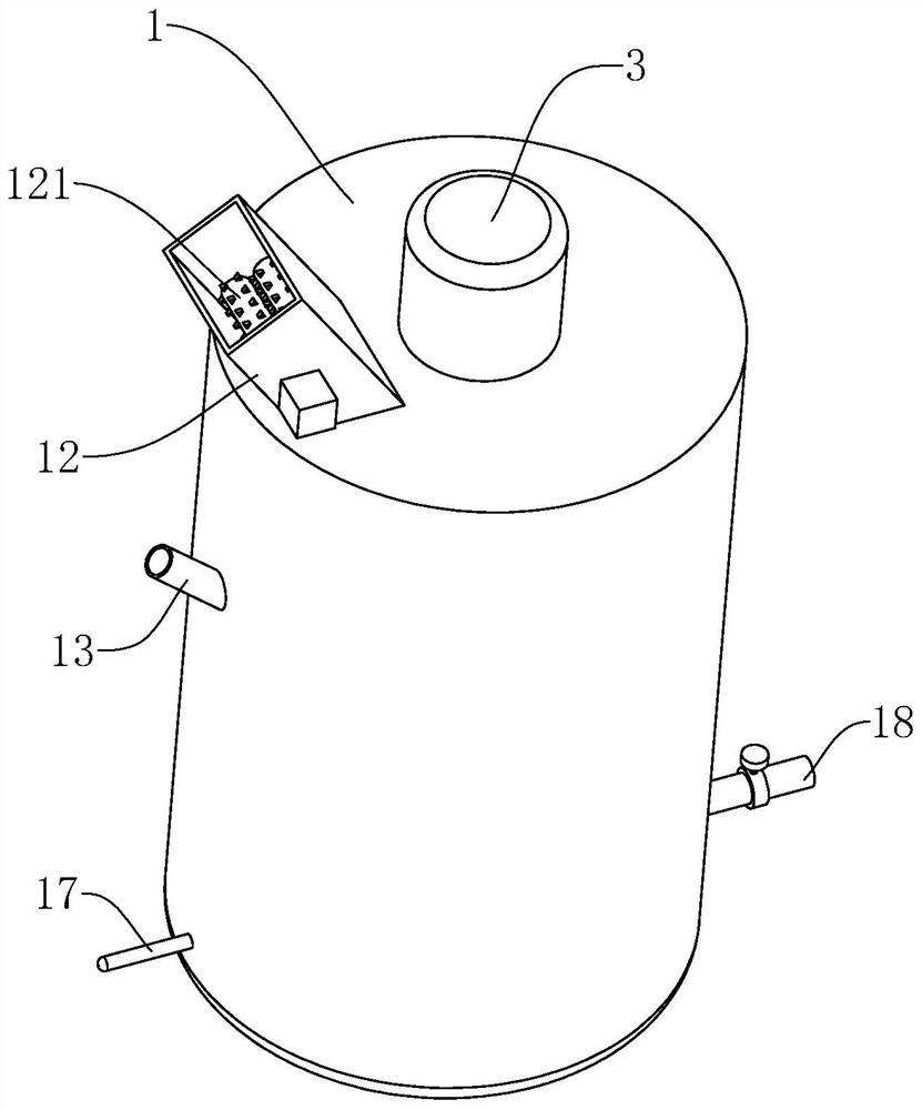 Reaction kettle for platinum purification