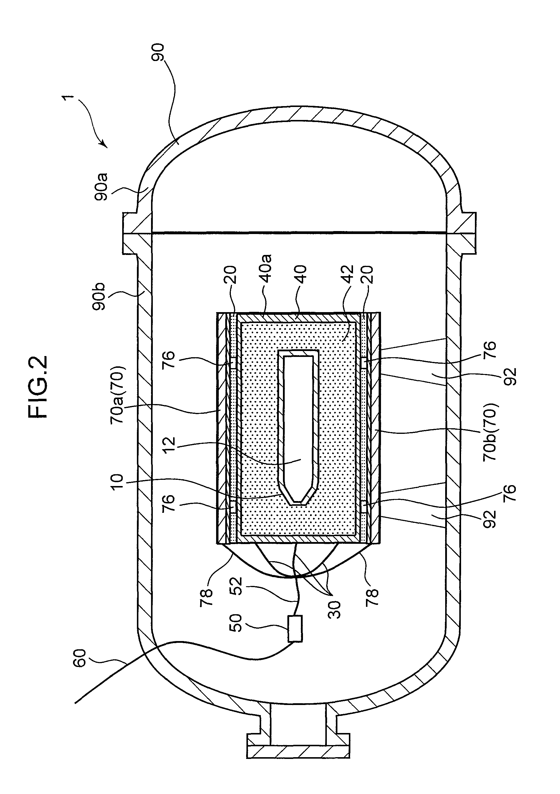 Blast treatment method and blast treatment device