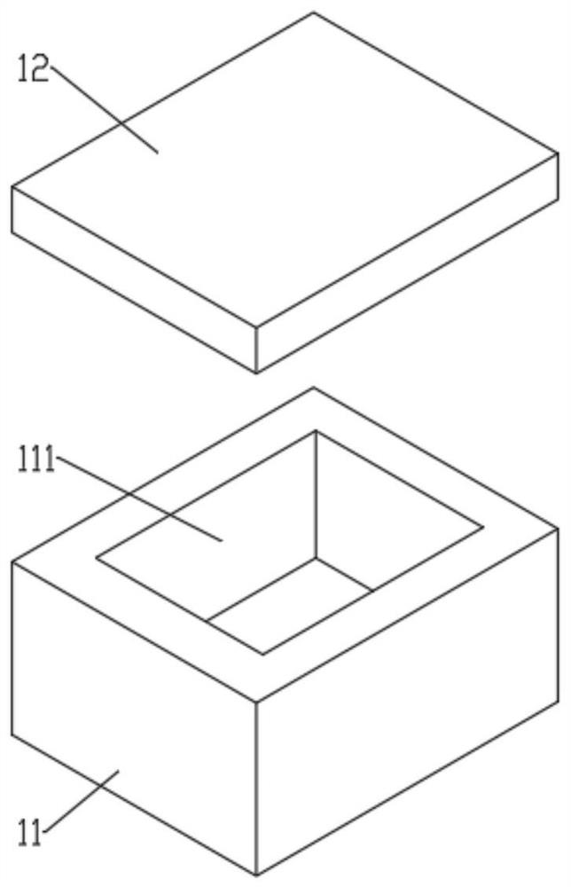 Memory heat insulating structure and waterproof high-temperature-resistant memory box