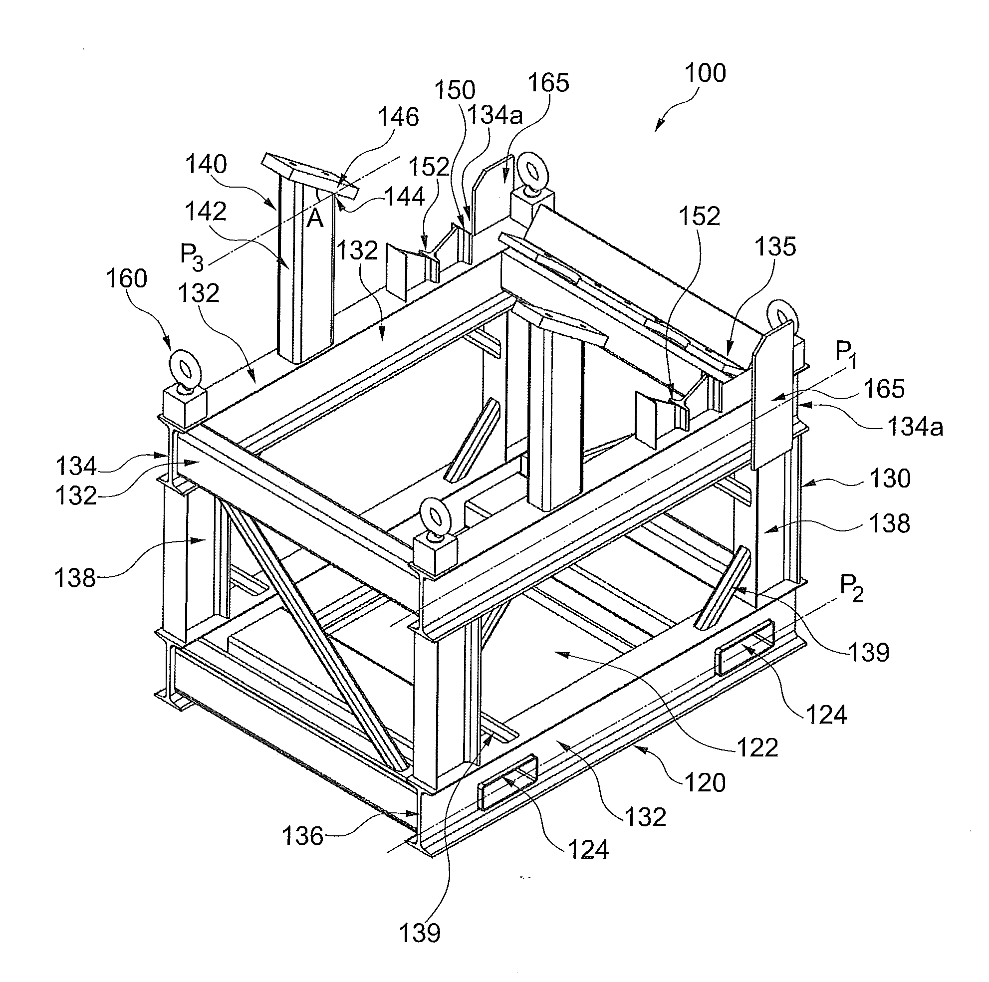 Device and method for transport and storage