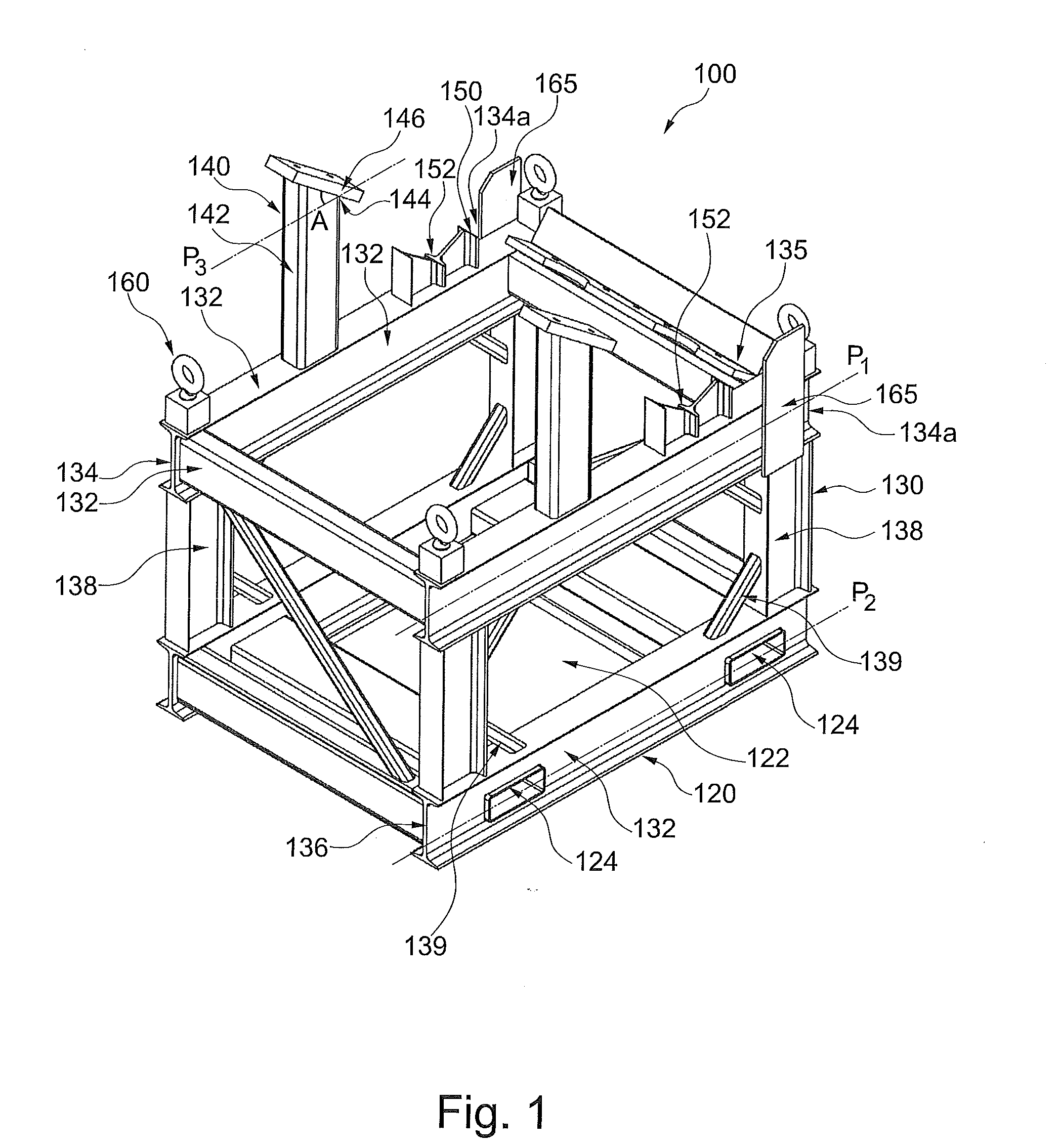 Device and method for transport and storage