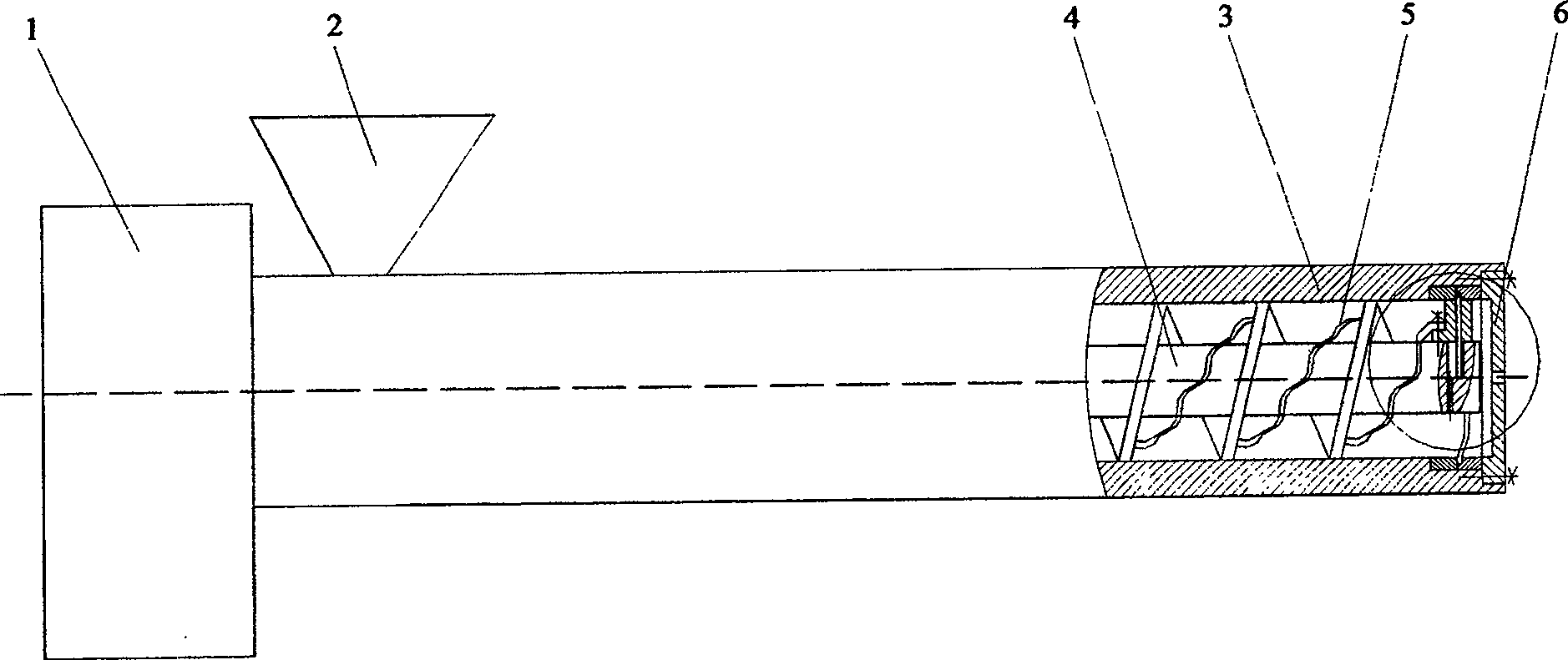 Method and apparatus for screw chaos triggering, and application thereof