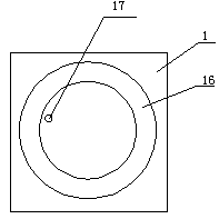 Sucking disc type bench drill