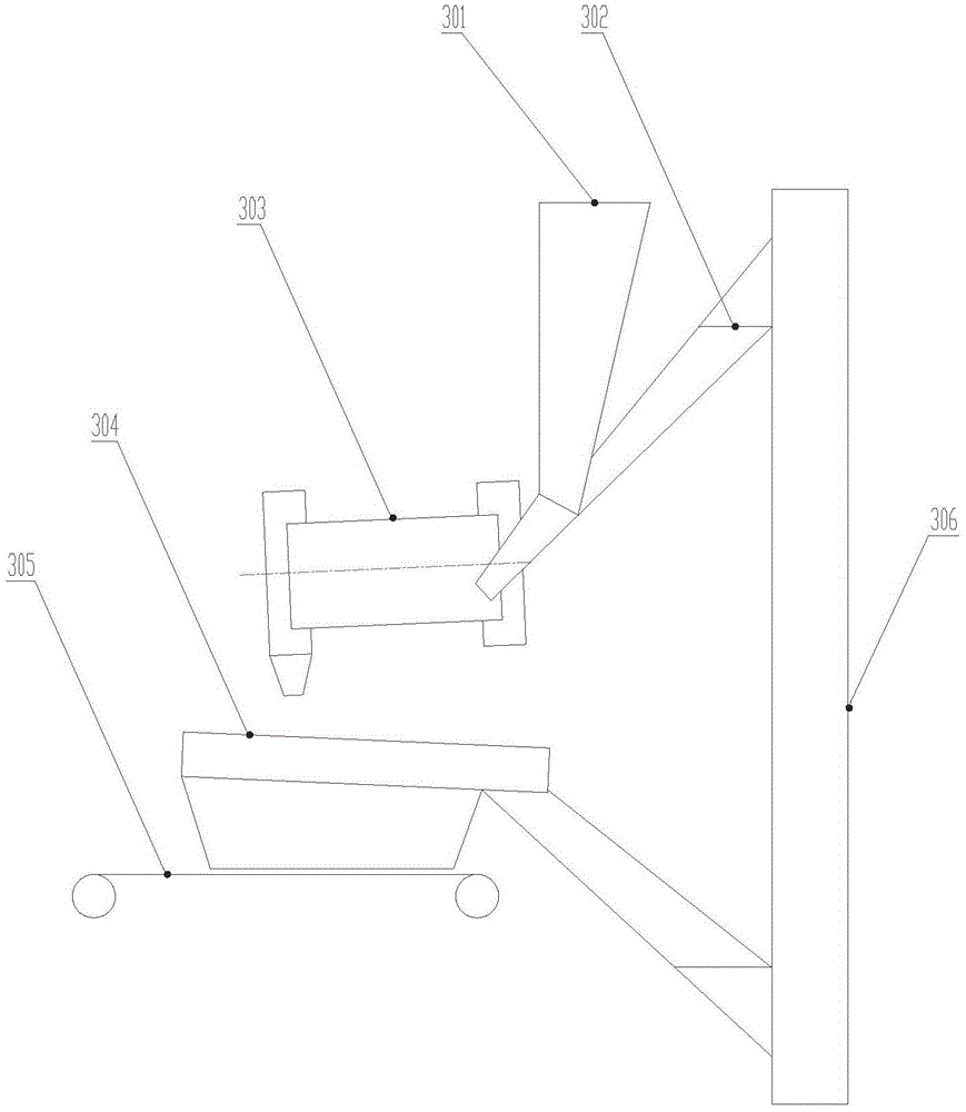 Horizontal rotary drum grinder and grinding apparatus thereof