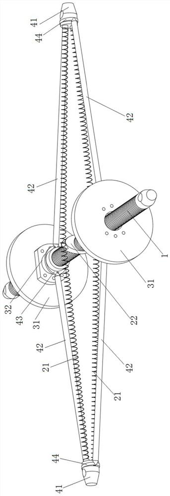 A self-resetting and self-balancing inerter based on a diamond-shaped transmission mechanism