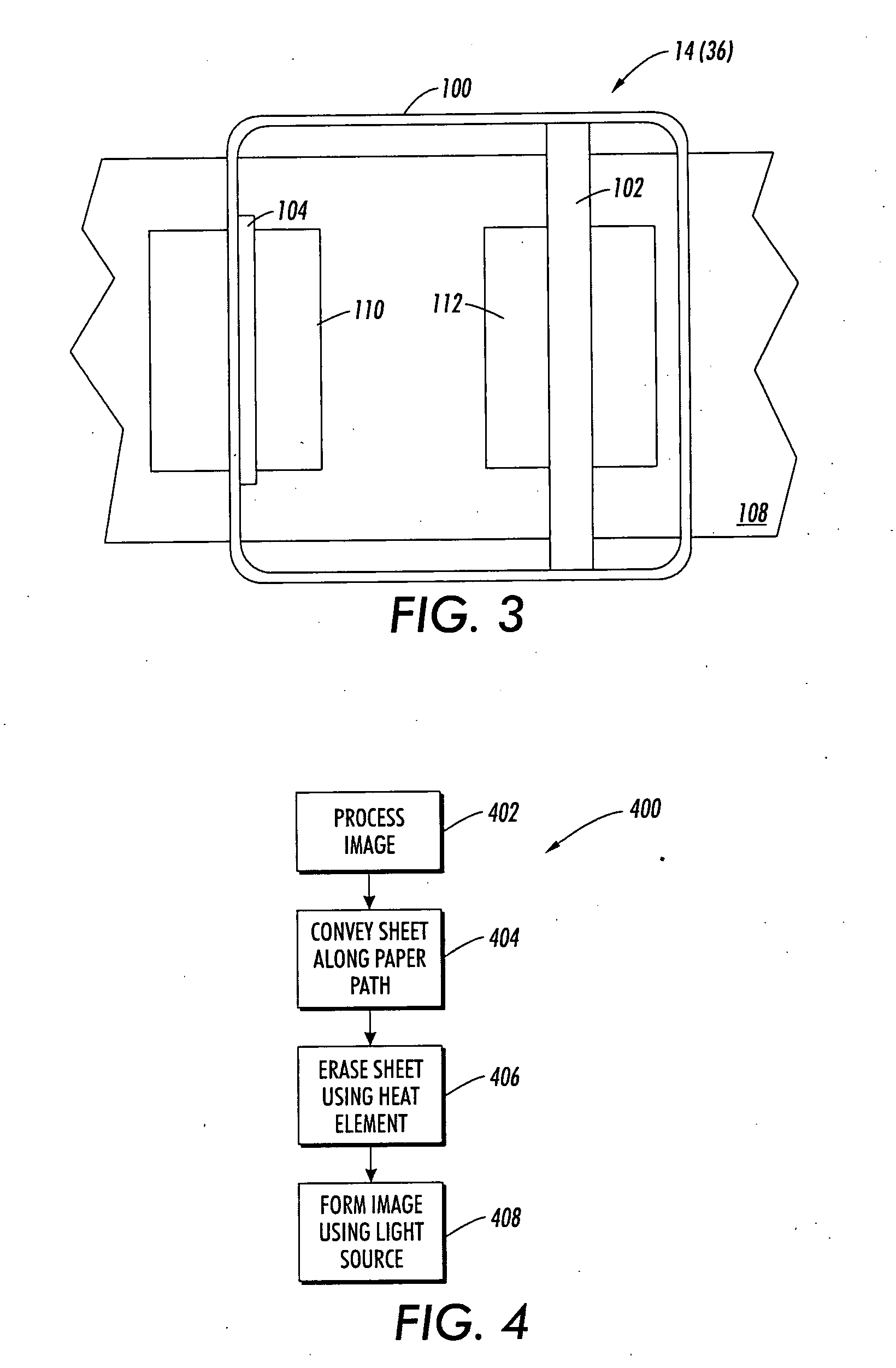 Method and system for forming temporary images
