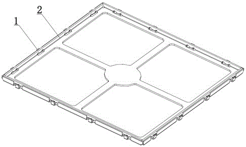 An assembly method of shield structure under ultra-low height