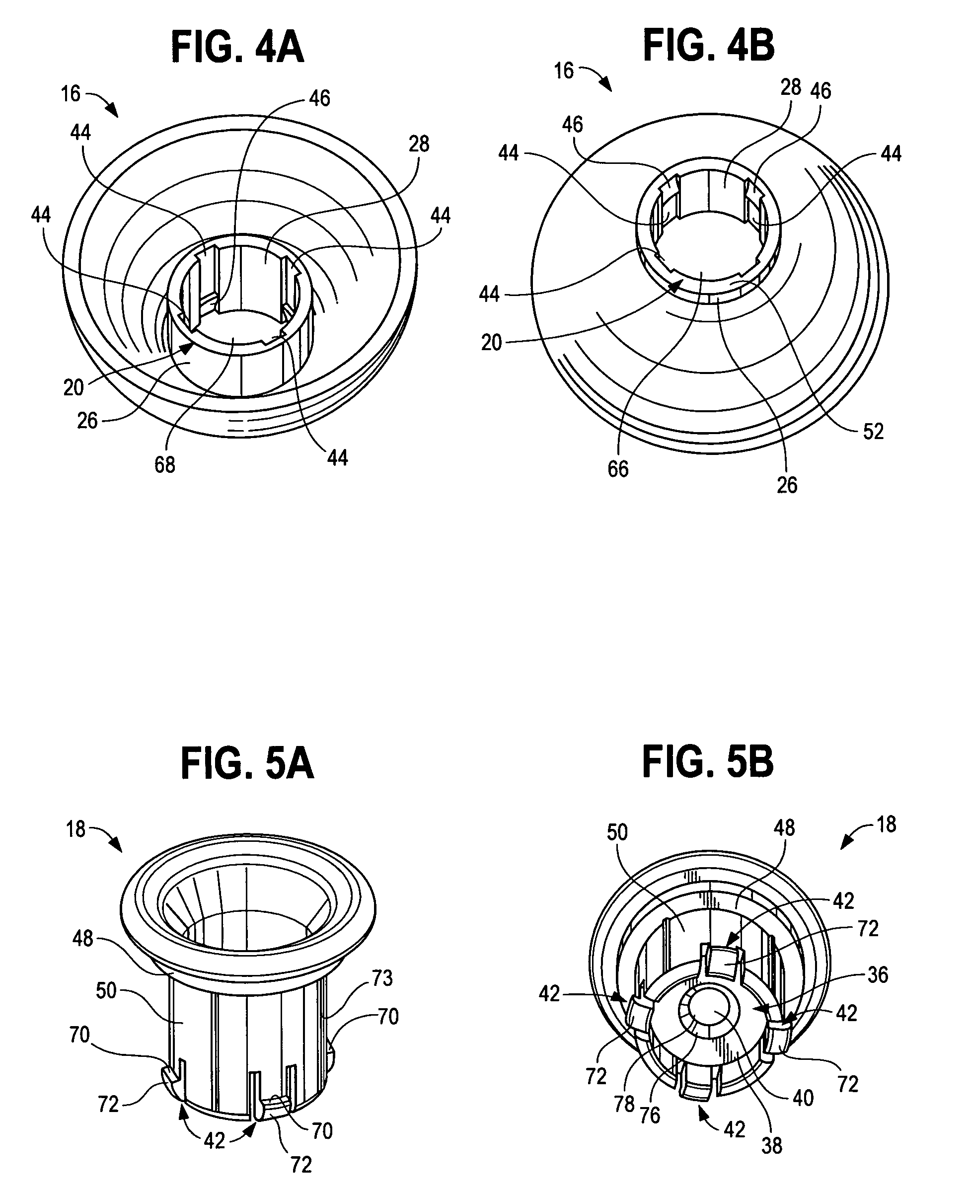 Adjustable light beam device for aimable vehicle lamp assembly and method