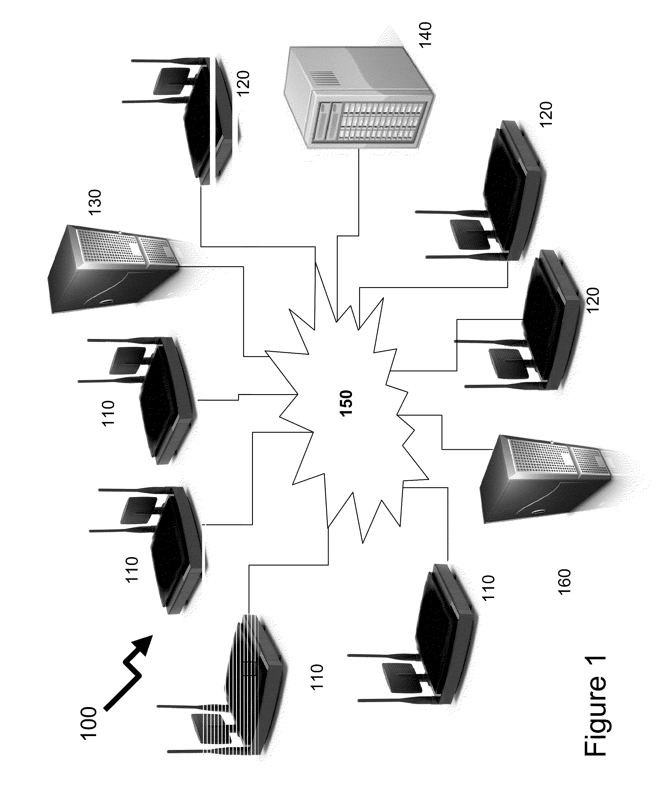 System and method for detecting RF transmissions in frequency bands of interest across a geographic area