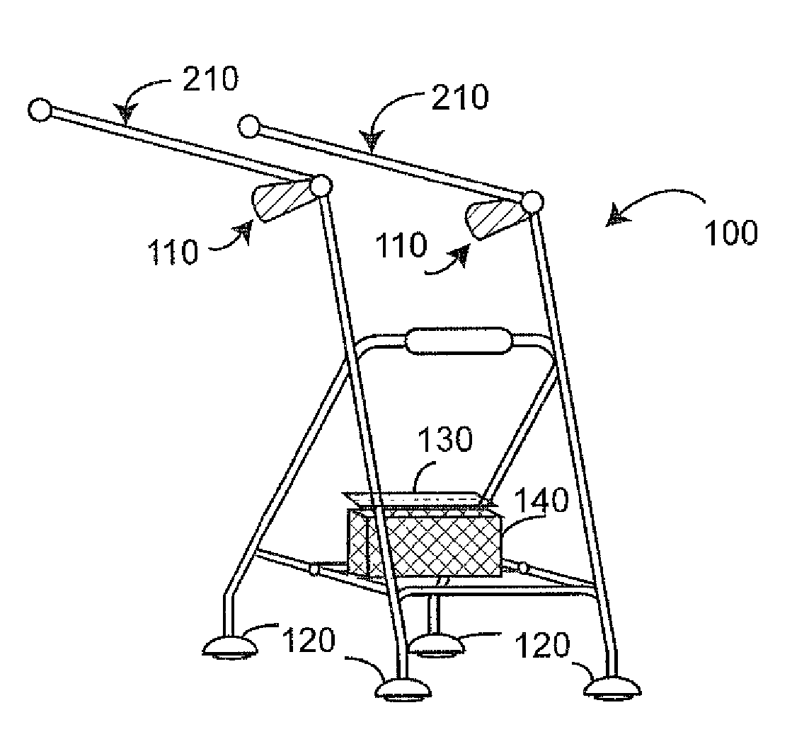 Method and apparatus for assisting users of conventional stand alone walkers