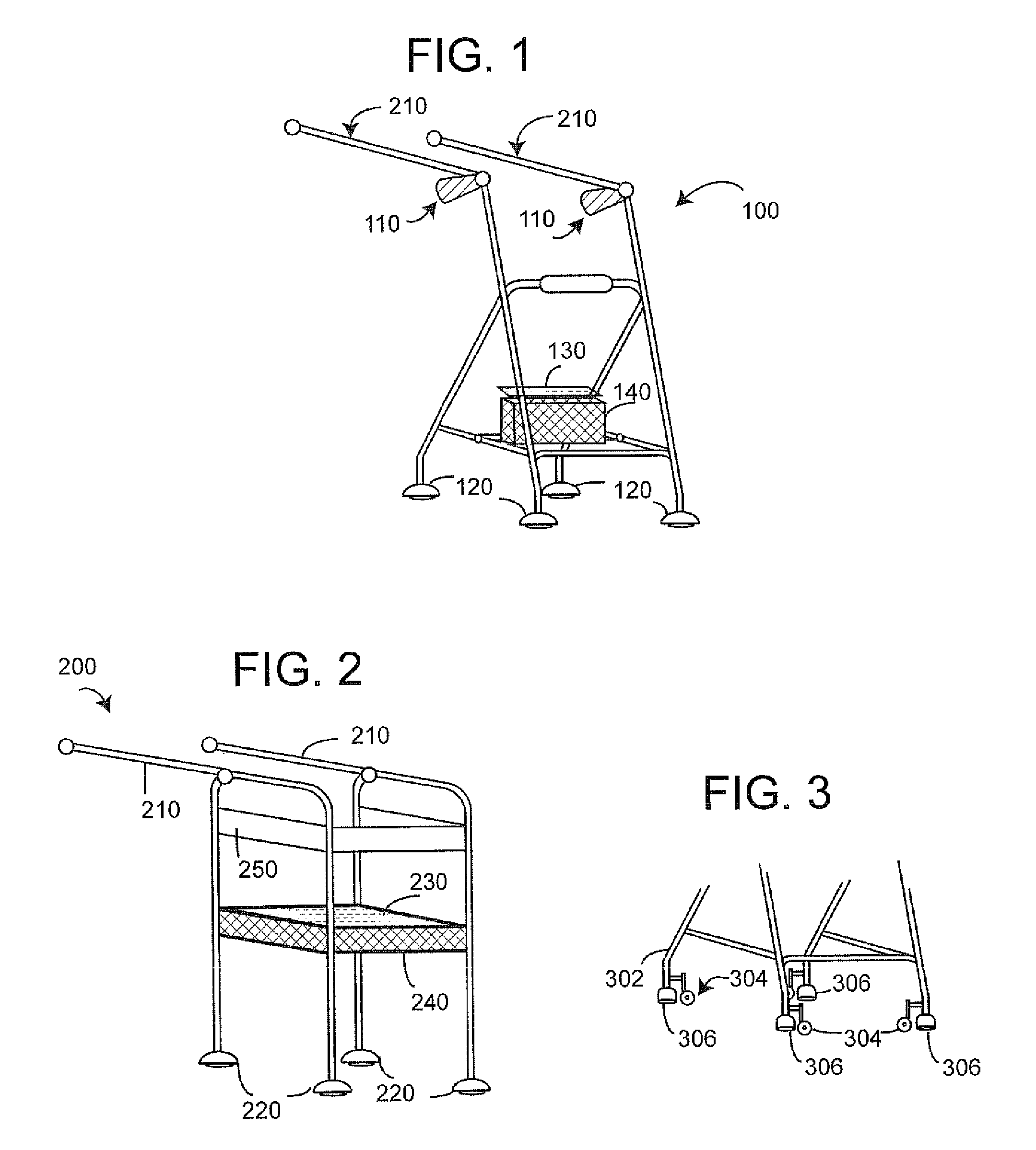 Method and apparatus for assisting users of conventional stand alone walkers