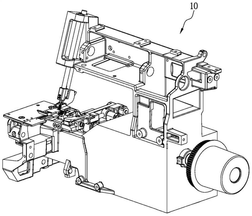 Stable Mechanism of Feed Dogs of Sewing Machine