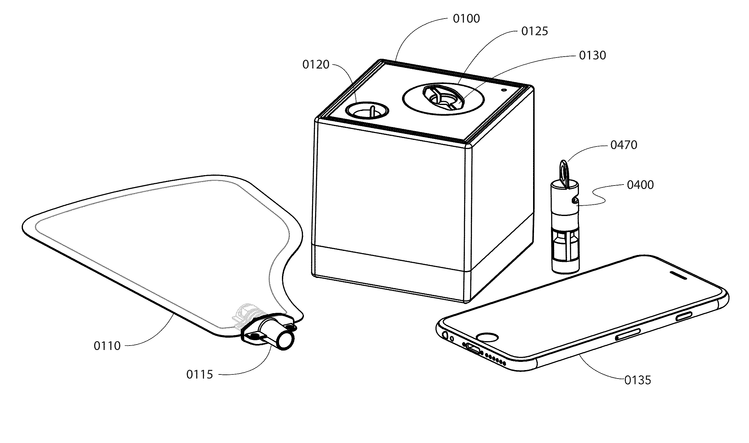 Method and apparatus for rapid quantification of an analyte in breath