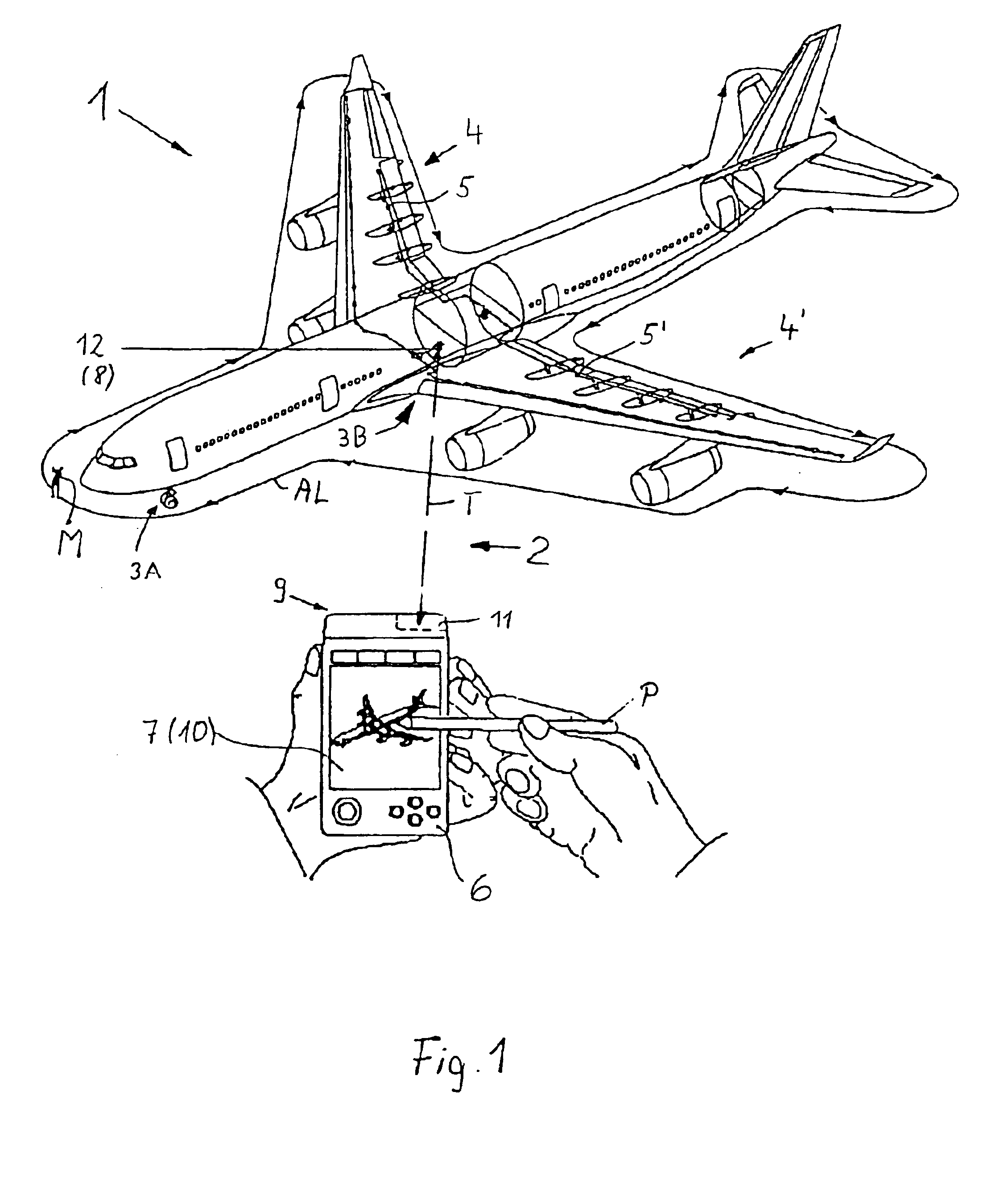 System and method for diagnosing aircraft components for maintenance purposes