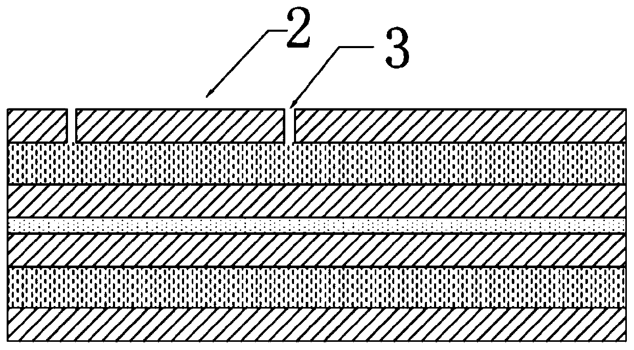 Manufacturing process of 6-layer microphone embedded circuit board with embedded chip