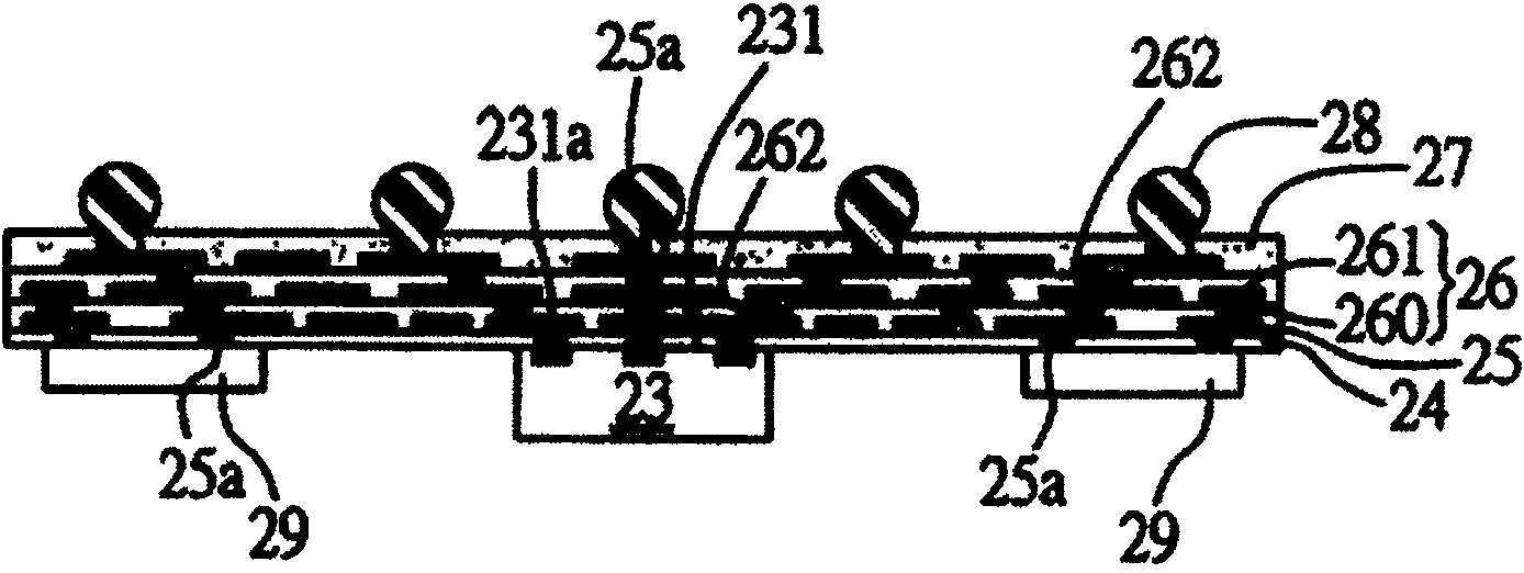 Directly electric connected flip chip encapsulation structure of semiconductor chip