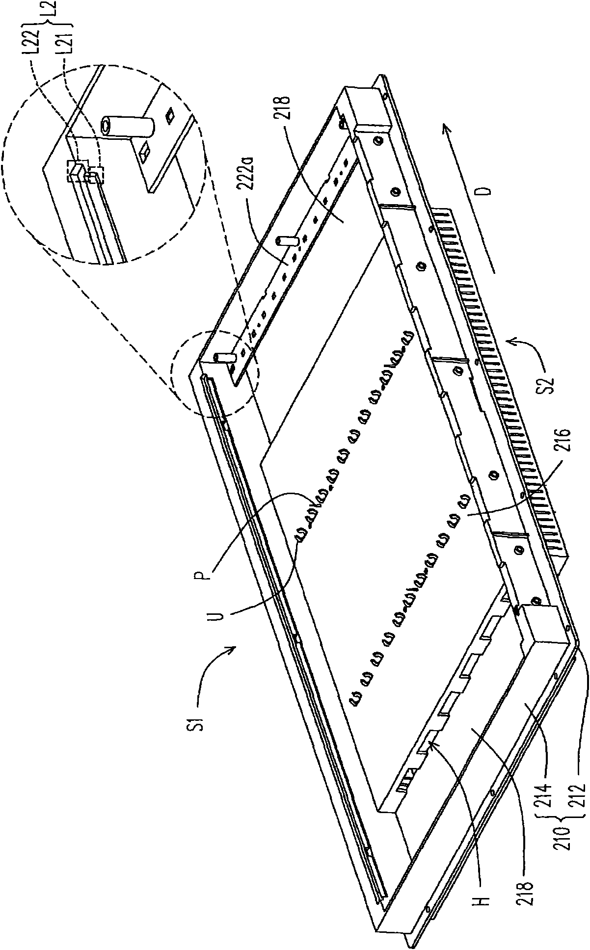 Liquid crystal display device and assembly method thereof