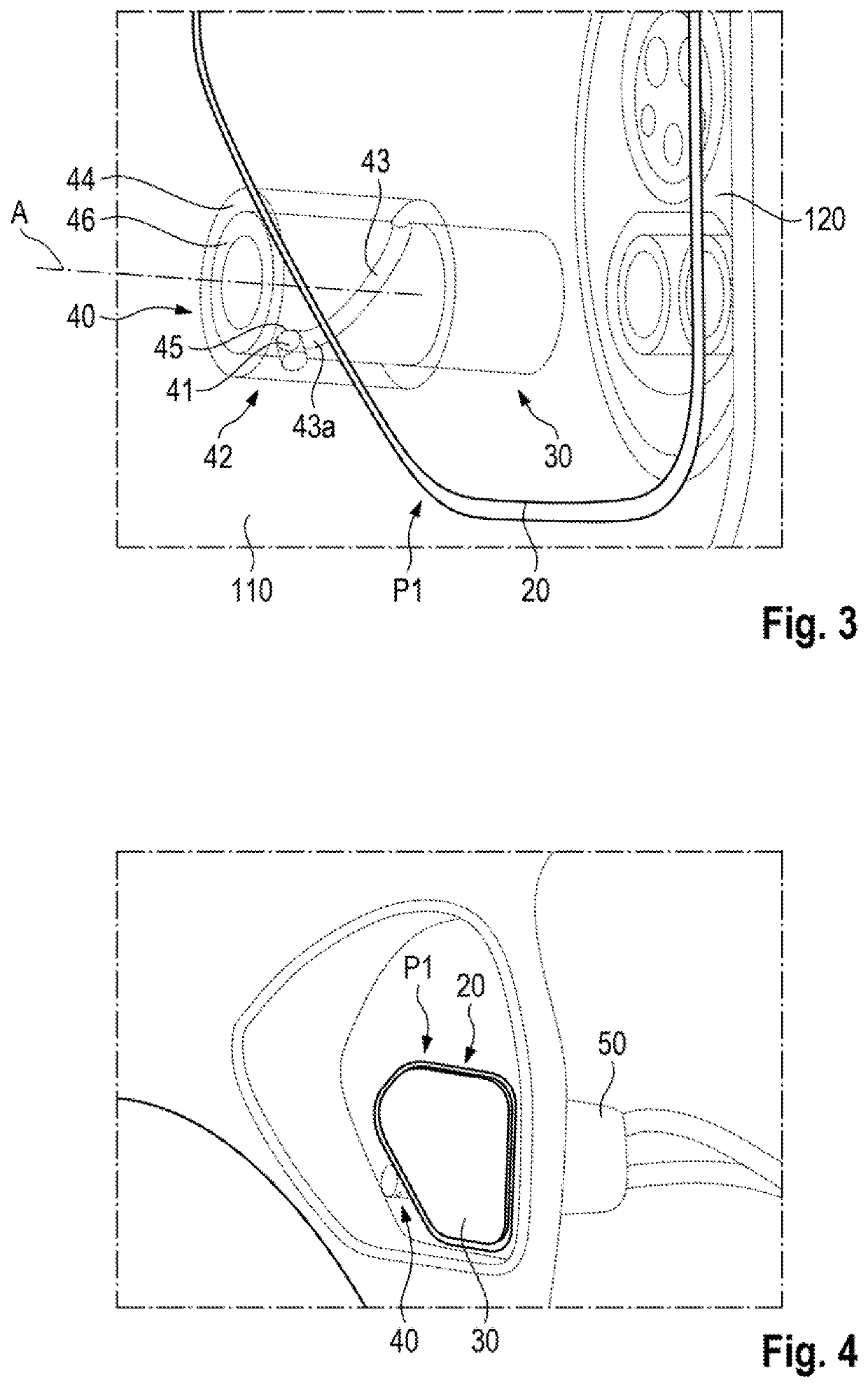 Charging socket cover for an electrically operated motor vehicle