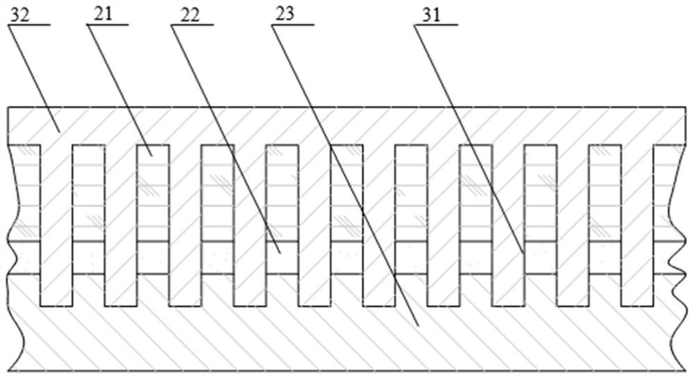 A thermally compensated lightwave multiplexing and demultiplexing chip and its preparation method