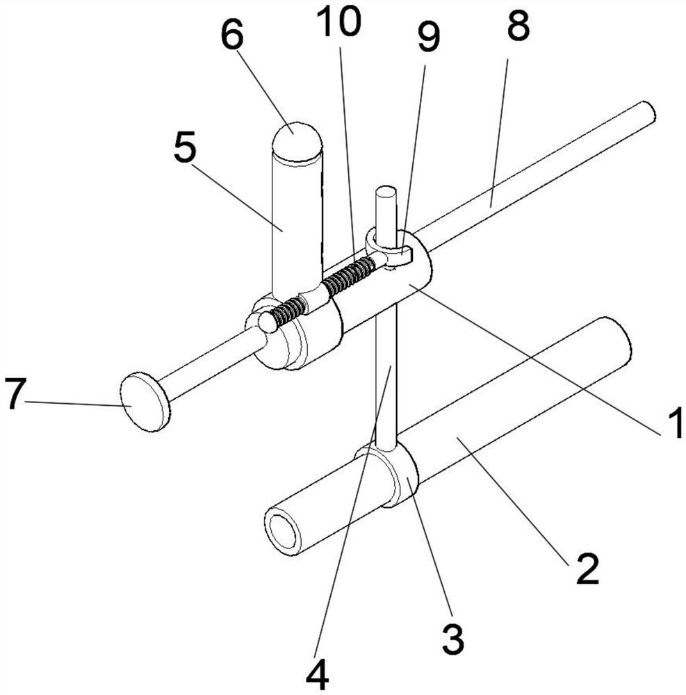 Tunnel locator for scapular glenoid tendon