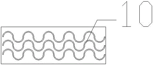 Wavy chain pulverizator for photosensitive raw materials