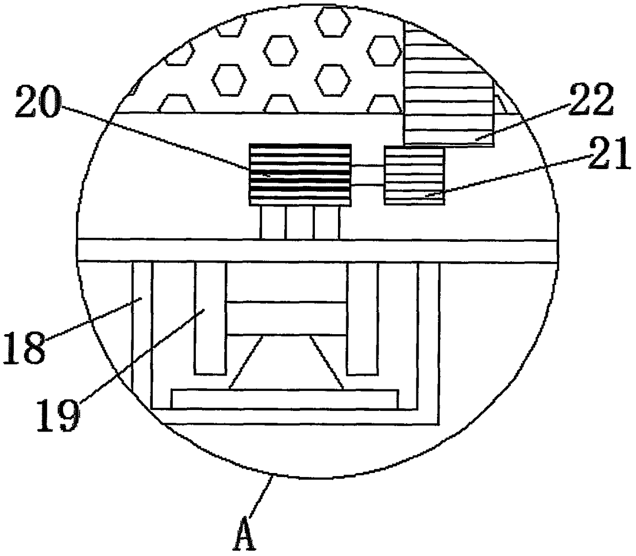 High-efficiency preserved meat dehydrator