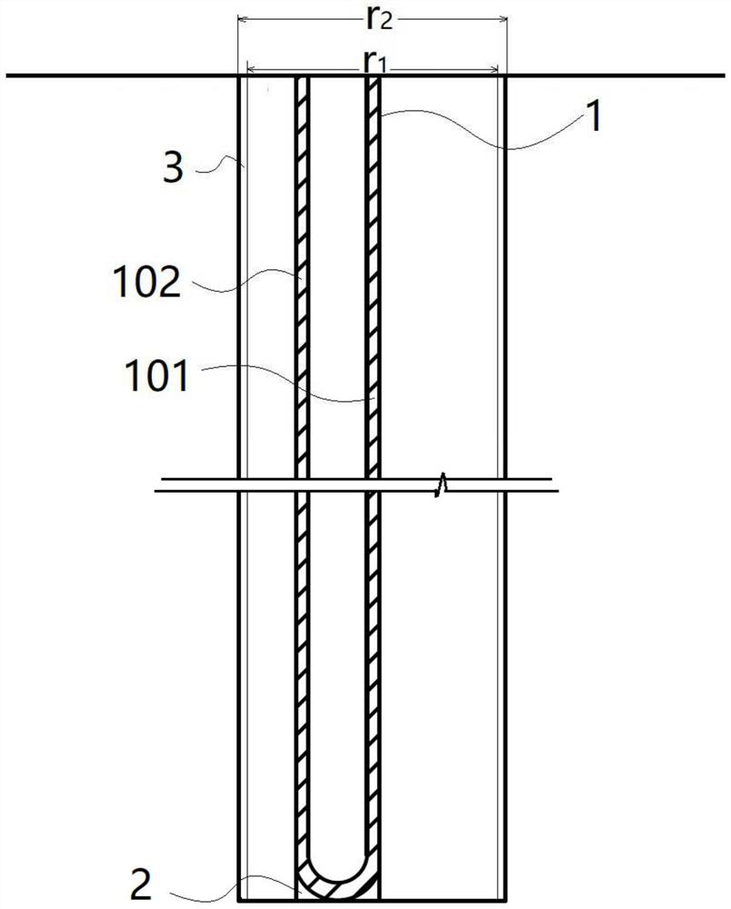 Post-loading monitoring method for composite pile