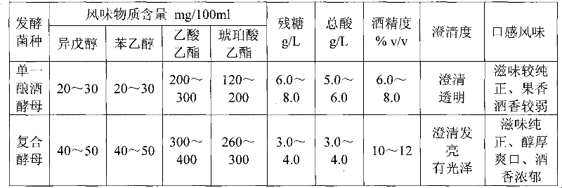 Multi-strain compound fermentation type jujube wine and brewing method thereof