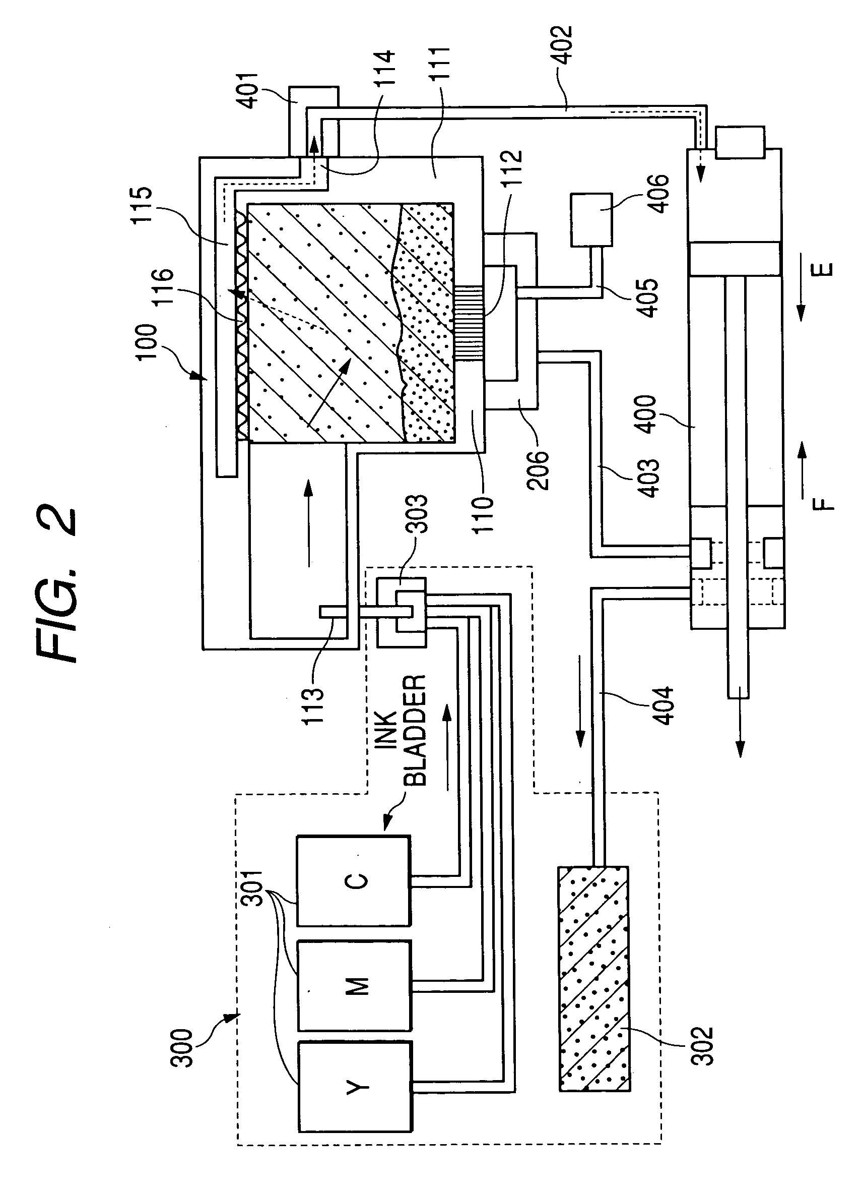 Ink jet recording apparatus and ink supply mechanism