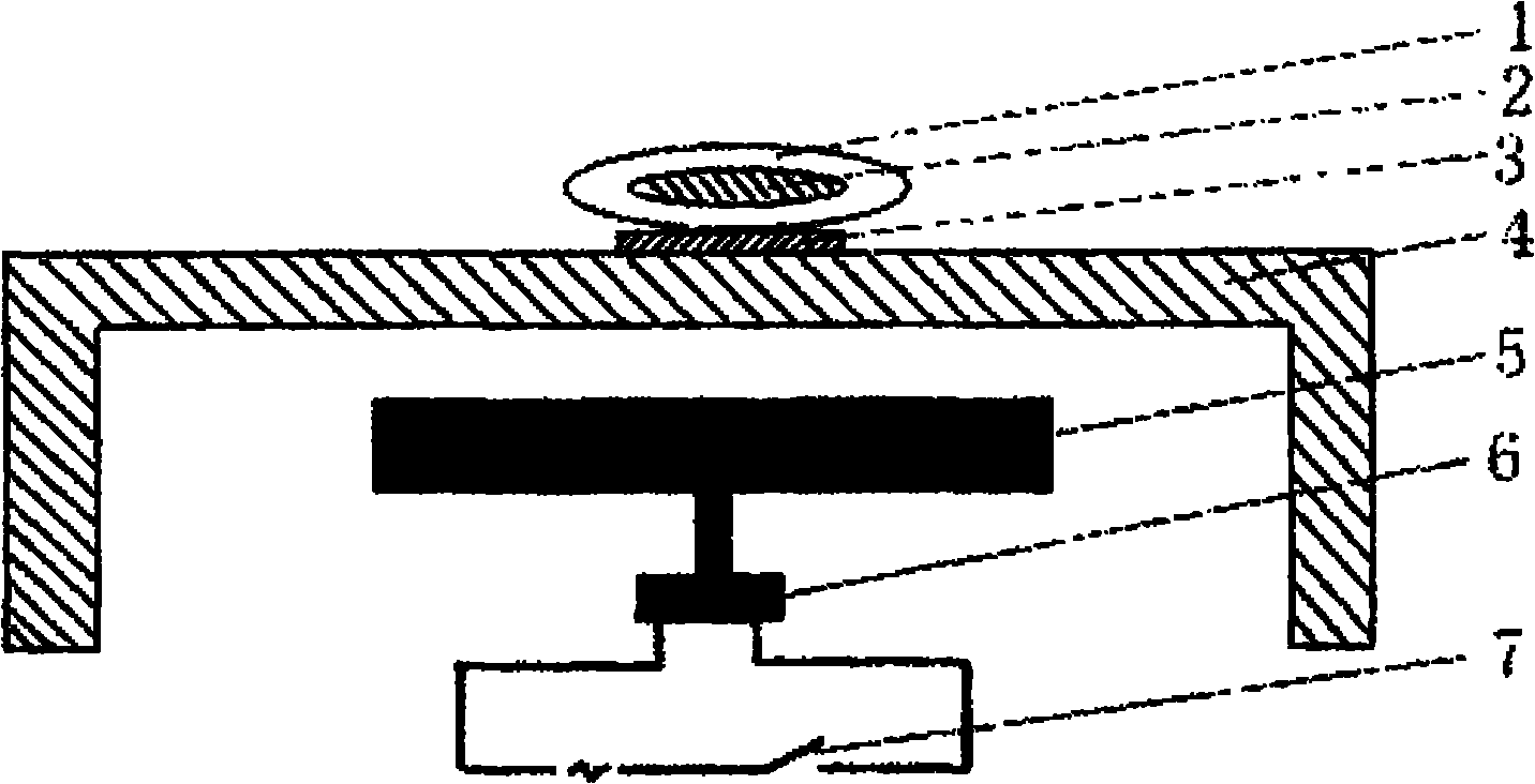 Device and method for removing metal plating layer on back of nano-alumina template