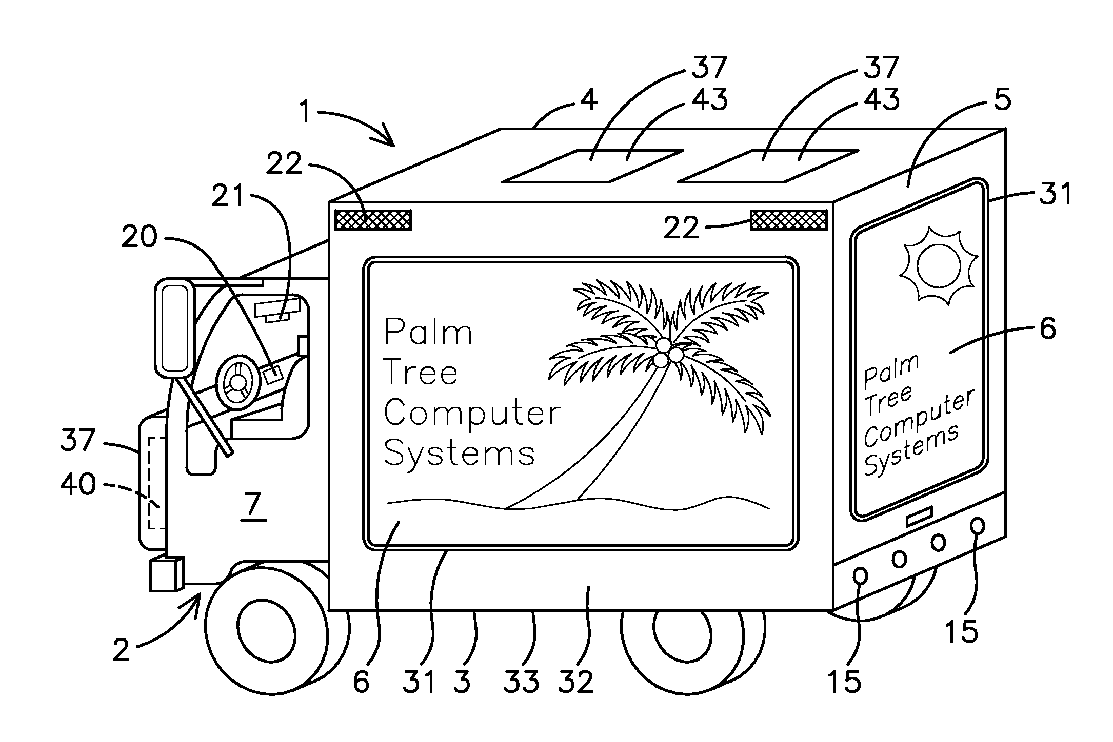 Mobile display system and method