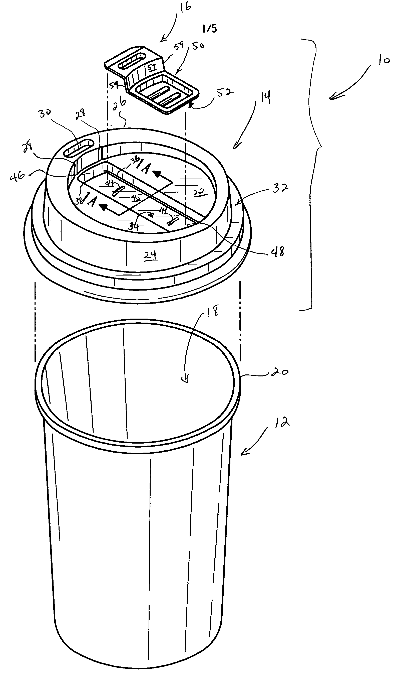 Reclosable container lid