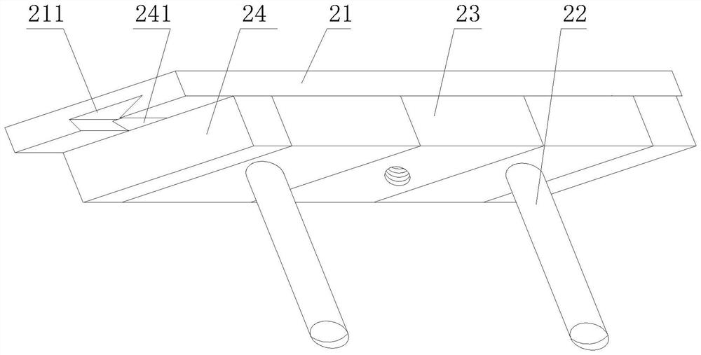 Multi-pole electric spark marking head and production process thereof