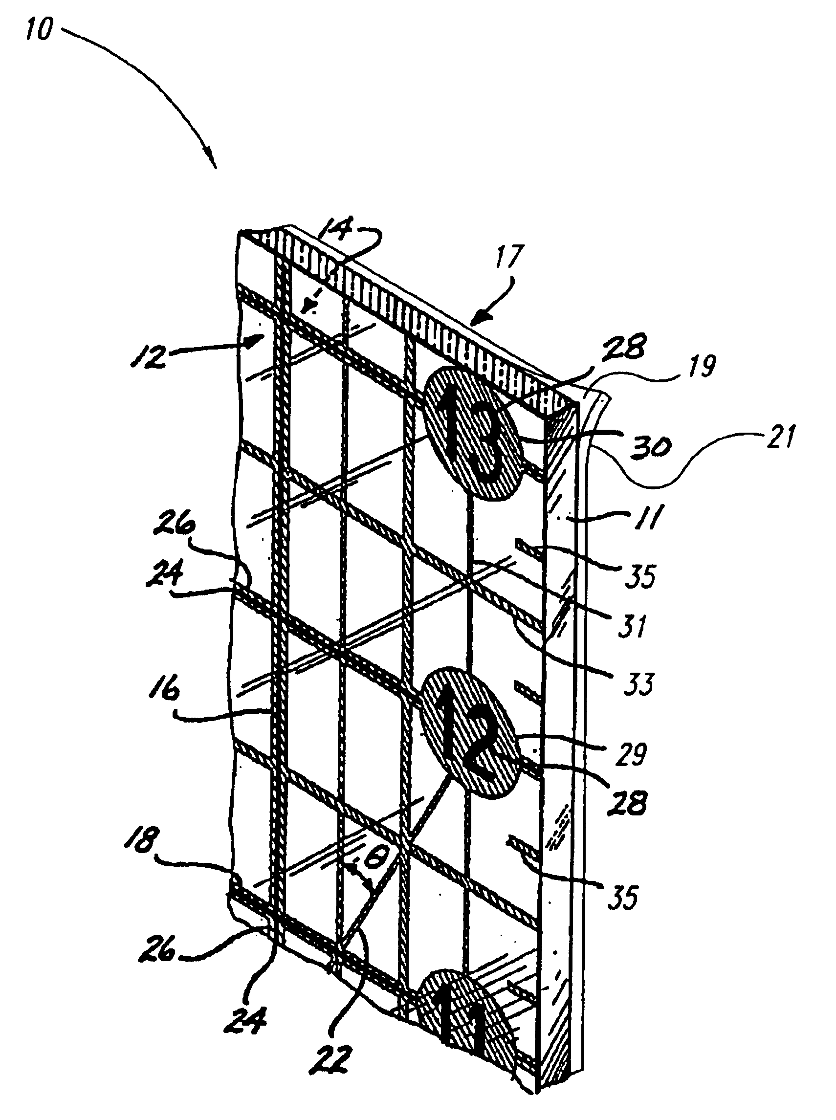Measuring tool and method of making