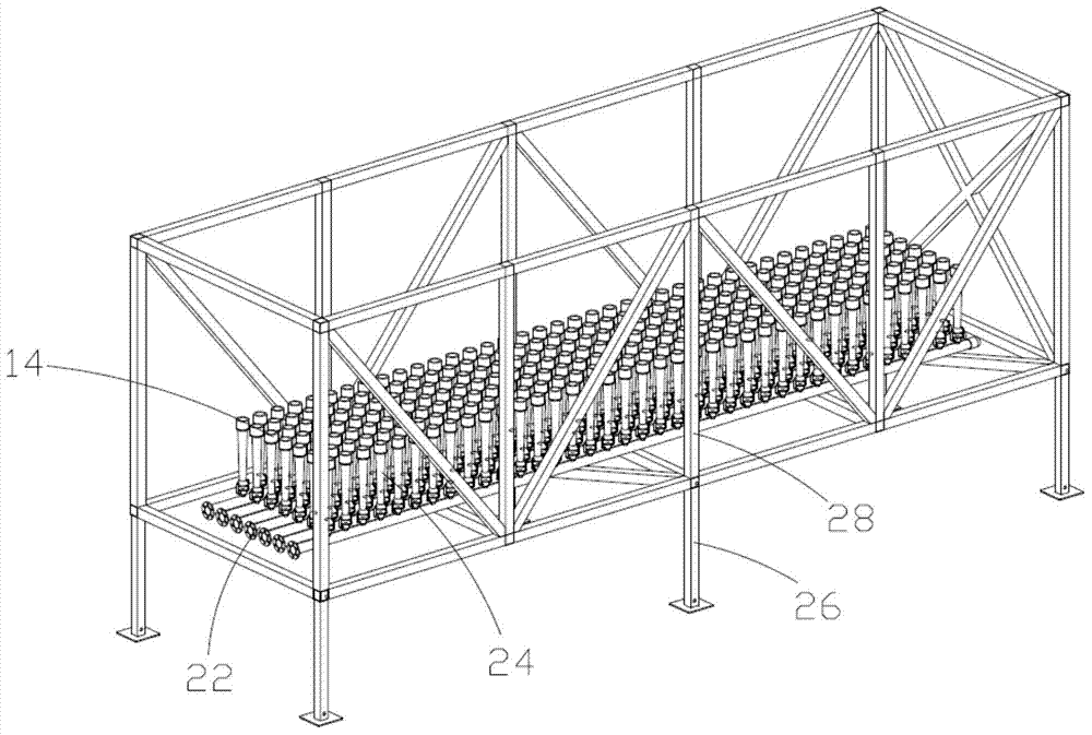 Container type combustion device