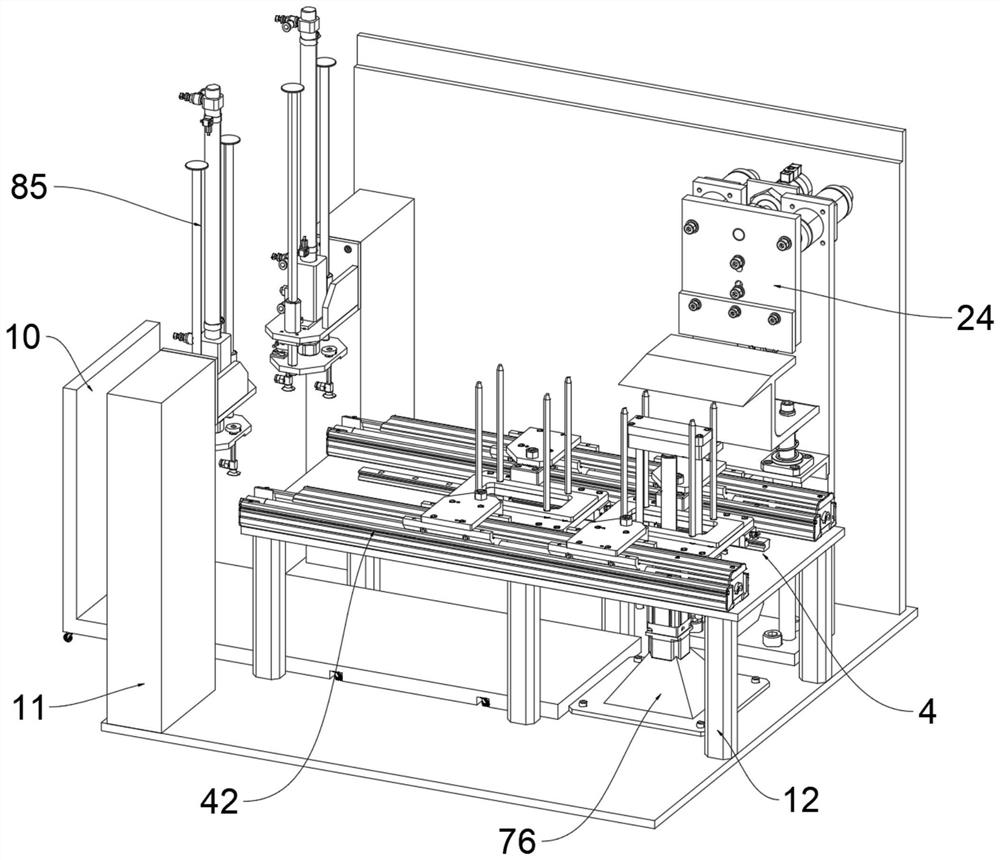 Steel structure component transfer device