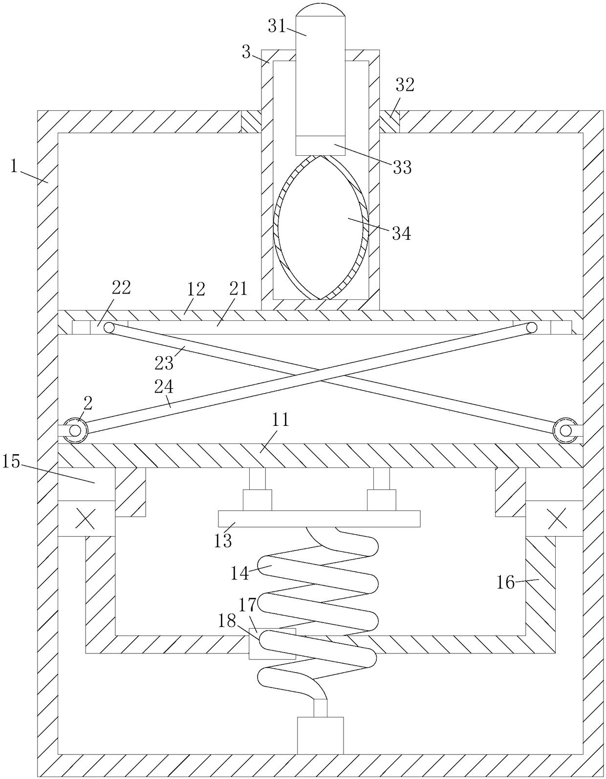 Natural gas pipeline leakage detecting device