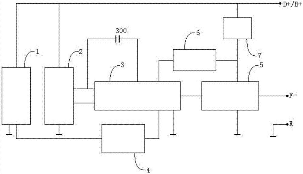 Excitation-fixed-frequency-triggering electric-generator voltage regulator