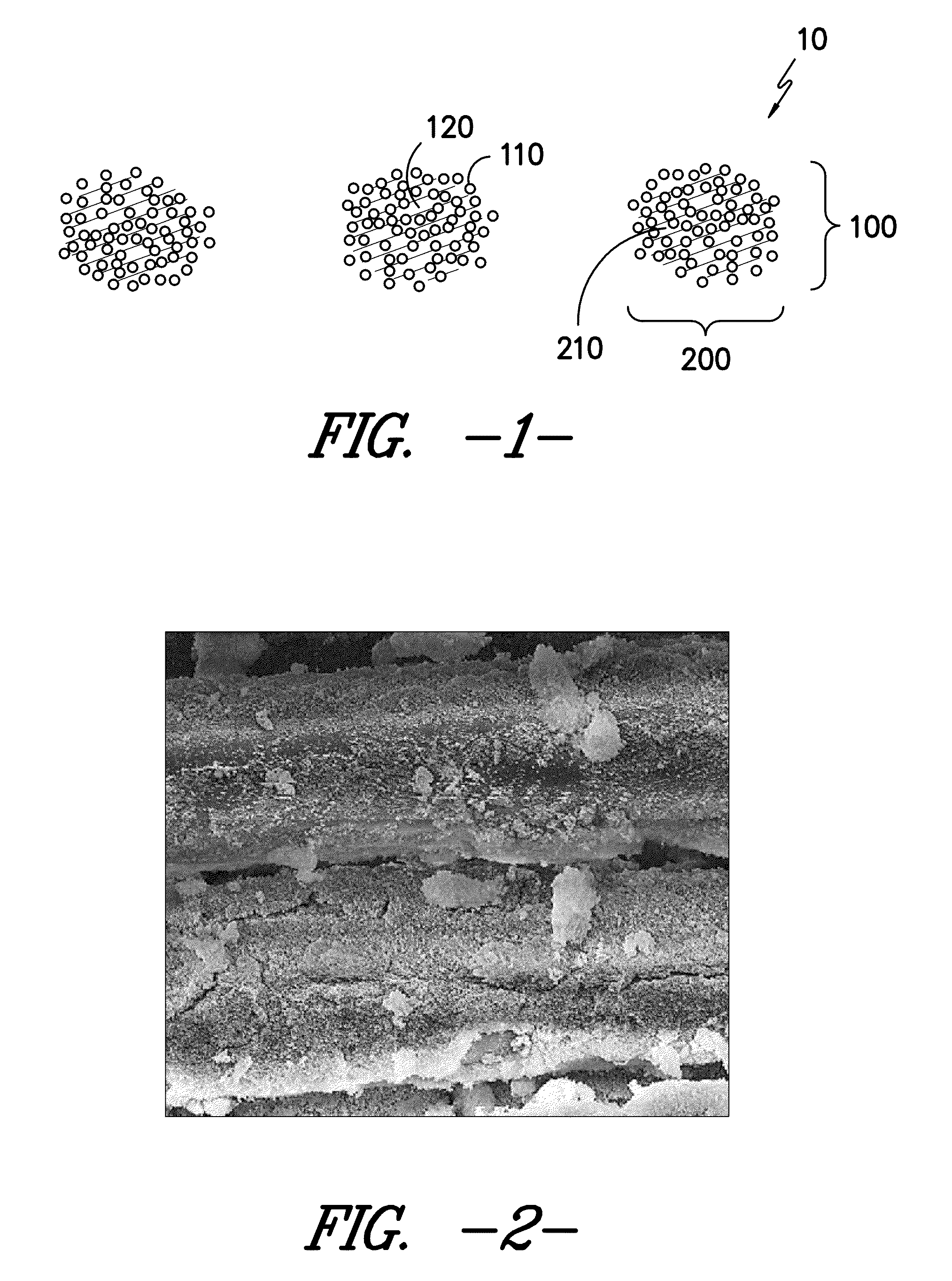 Process for forming an agglomerated particle cloud network coated fiber bundle