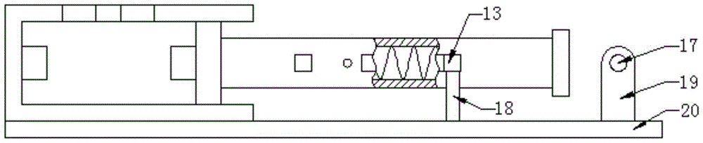 A horizontal ultrasonic paper thickness measuring device